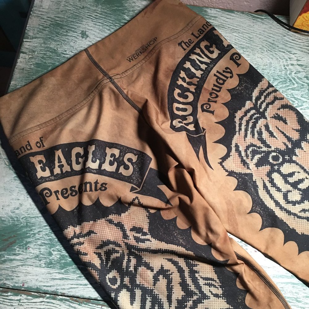 Werkshop Circus Tiger Leggings - Full Length Triathlon Leggings - Picture 2 of 13